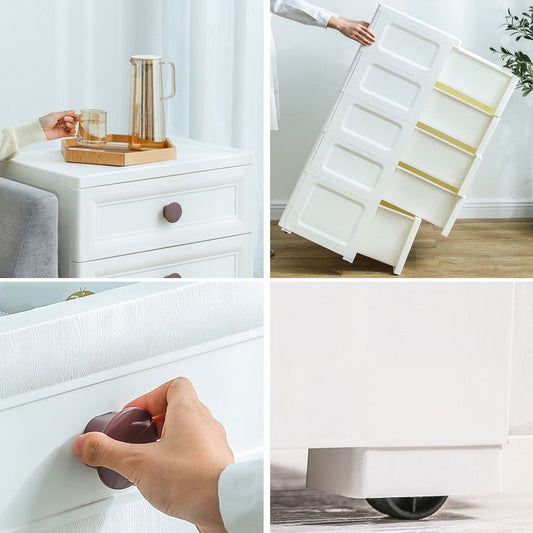 Contemporary Style Non-Hanging Armoire Plastic Home Storage Cabinet Clearhalo 'Armoires & Wardrobes' 'armoires_wardrobes' 'Bedroom Furniture' 'furn' 'furn_armoires_wardrobes' 'Furniture' 1200x1200_2c4c1f2a-8ac3-4f16-b756-30707fa8d42c