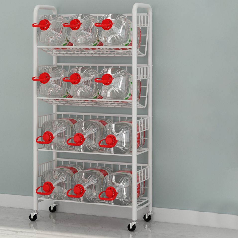 Libreria di libreria in metallo in metallo contemporaneo per ufficio