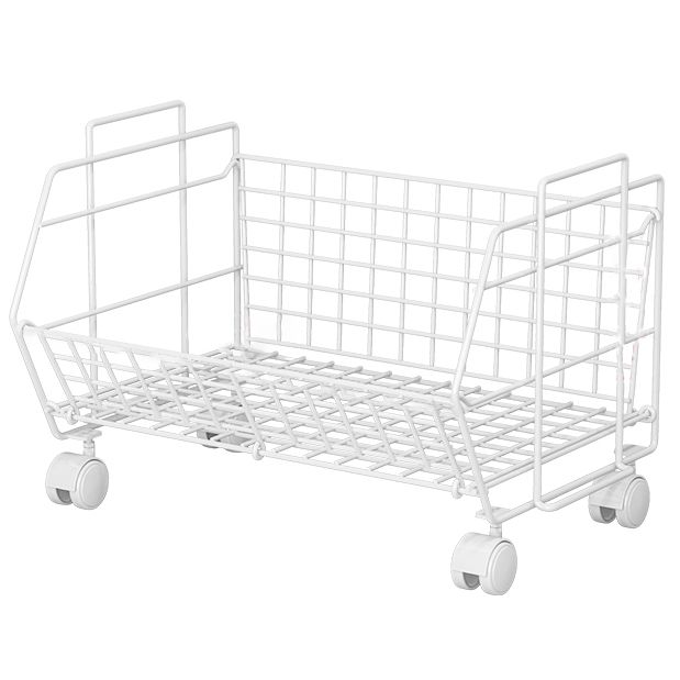 10.43"W Bookshelf Contemporary Style Bookcase for Study Room Office with Casters Clearhalo 'Bookcases' 'furn' 'furn_bookcases' 'Furniture' 'Office Furniture' 1200x1200_2c50a87b-b69f-46a2-b1df-bd042cc814f3