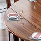 Dining Room Traditional Dinner Table Walnut Round Dining Table Clearhalo 'Dining Tables & Seating' 'Dining Tables' 'dining_table' 'furn' 'furn_dining_table' 'Furniture' 'Kitchen & Dining Furniture' 1200x1200_2c51bac7-fbc7-4b30-a329-265f17f785ab