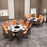 Silla lateral de comedor de tela silla sin brazo moderna para uso de la cocina