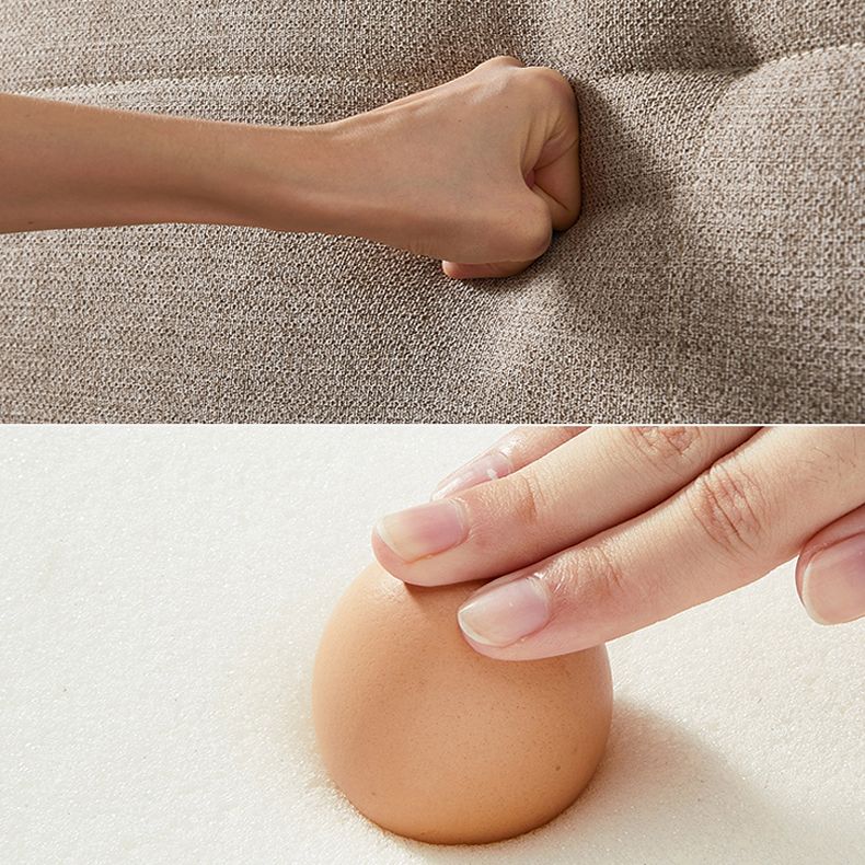 Contemporary Sofa Bed Linen Sofa without Arm 70.87" Long for Living Room