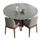 Modern Dining Table Round Sintered Stone Table for Restaurant Clearhalo 'Dining Tables & Seating' 'Dining Tables' 'dining_table' 'furn' 'furn_dining_table' 'Furniture' 'furniture_dining_table' 'Kitchen & Dining Furniture' 'kitchen' 'kitchen_dining_table' 1200x1200_2c54c57e-6656-4ddf-a755-742452f1cd50