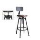 Industrial Metal Barstool Leather Counter Stool in Matte Finish for Home Clearhalo 'Bar Furniture' 'Bar Stools' 'bar_stools' 'furn' 'furn_bar_stools' 'Furniture' 'Kitchen & Dining Furniture' 1200x1200_2c56a1f6-ec22-486a-a0a2-fd0eb518f6fc