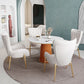 Minimalist Kitchen Standard Dining Table White Sintered Stone Dining Table with Pedestal Base Clearhalo ' dining_table' 'Dining Tables & Seating' 'Dining Tables' 'furn' 'furn_dining_table' 'Furniture' 'furniture_dining_table' 'Kitchen & Dining Furniture' 'kitchen&dining_furn' 'kitchen' 'kitchen_dining_table' 1200x1200_2c5a221c-b4c4-4d9b-8f86-72e56de8ccf2