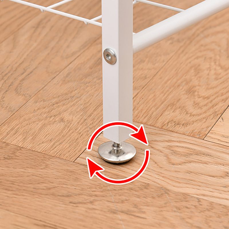 モダンな金属製の本棚垂直etagereオープンバック本棚のburnish