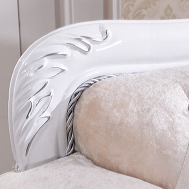 Traditional Velvet Couch Three Cushion Seat Settee with Rolled Arms Clearhalo 'furn' 'furn_sofas' 'Furniture' 'furniture_sofas' 'Living Room Furniture' 'Sofa' 'sofas' 1200x1200_2c62580c-d6ea-4442-aa7d-472746c59b37