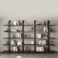 Wooden Etagere Bookcase Contemporary Natural Open Back Bookshelf Clearhalo 'Bookcases' 'furn' 'furn_bookcases' 'Furniture' 'Office Furniture' 1200x1200_2c626648-fdb3-4951-adac-2701911150d5