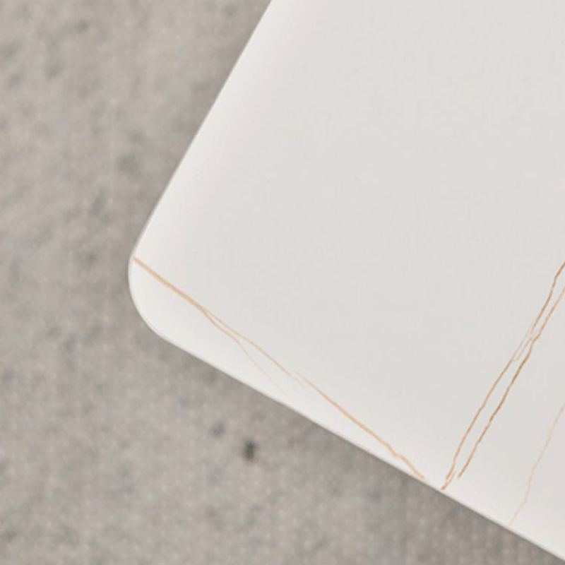 Modern Faux Marble Top End Table 21.6 "Tall Pedestal Sofa Side Table Clearhalo 'Coffee & Accent Tables' 'End & Side Tables' 'end_side_tables' 'furn' 'furn_end_side_tables' 'Furniture' 'Living Room Furniture' 1200x1200_2c653d1f-1a71-4ed7-9055-a594f5a27ccd