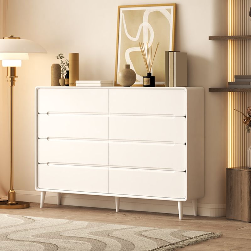 Cofensador de cofres de almacenamiento de madera cofre de almacenamiento moderno con 8 cajones