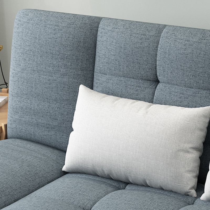 35,43 "H divani convertibili con deboli convertibili con miscela di cotone