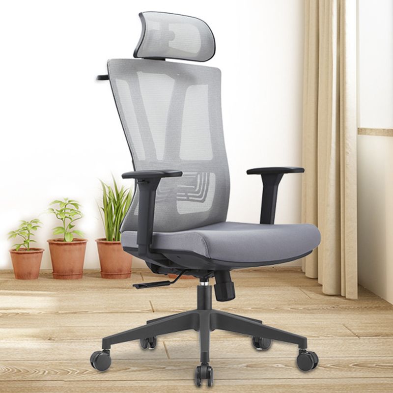 Silla de brazos extraíbles modernos altura de asiento ajustable silla de oficina con ruedas