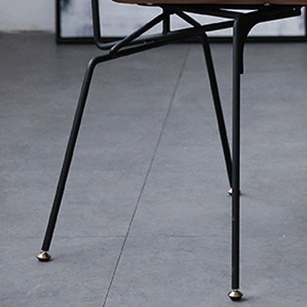 Industrial Chair with Metal Base 29"H Open Back Dining Side Chair for Restaurant Clearhalo ' kitchen&dining_furn' 'Dining Chairs' 'Dining Tables & Seating' 'dining_chair' 'furn' 'furn_dining_chair' 'Furniture' 'furniture_dining_chair' 'Kitchen & Dining Furniture' 'kitchen' 1200x1200_2c67d704-fa06-4191-9e8d-723a27c91a49