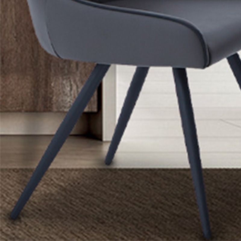 Contemporary Arm Chair Wingback Dining Room Chair for Indoor Clearhalo 'Dining Chairs' 'Dining Tables & Seating' 'dining_chair' 'furn' 'furn_dining_chair' 'Furniture' 'Kitchen & Dining Furniture' 1200x1200_2c69f4a7-b76a-4caa-9356-f26727807775