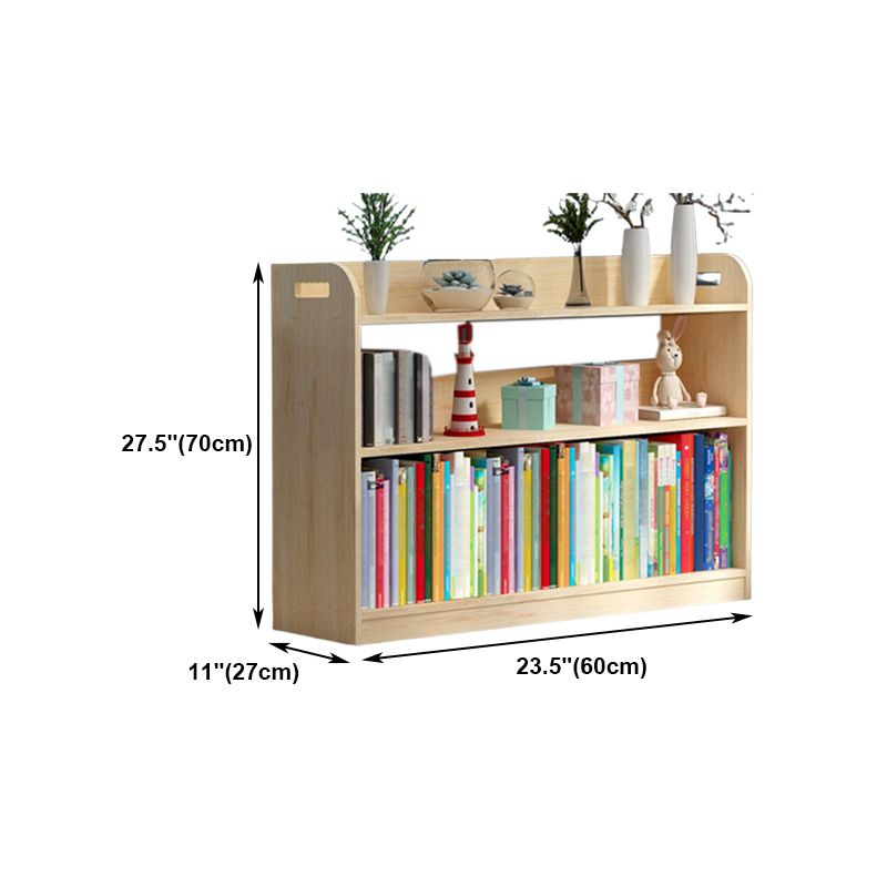Natural Urban Etagere Bookshelf Oak Wood Open Bookcase for Home Clearhalo 'Bookcases' 'furn' 'furn_bookcases' 'Furniture' 'Office Furniture' 1200x1200_2c6bfeec-389d-4ebd-9e36-f26d217c29d4