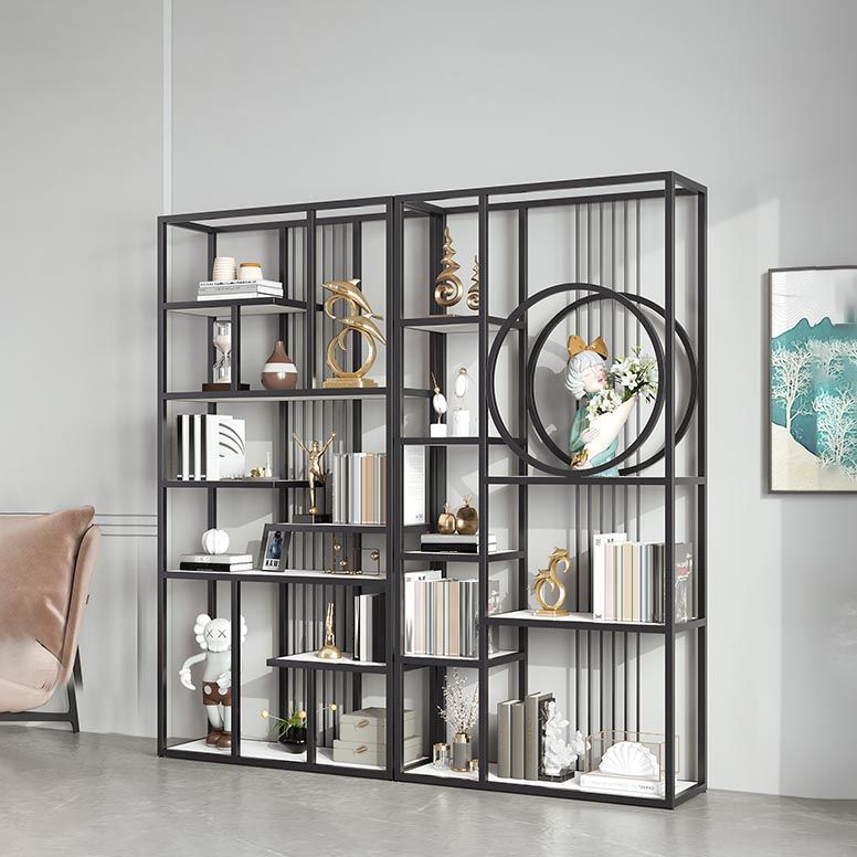 Contexte de bouteille de vin de luxe Rack de bouteille en métal avec étagère