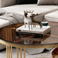 Round Frame Coffee Table Slate Nesting Coffee Table Set with Storage Clearhalo 'Coffee & Accent Tables' 'Coffee Tables' 'coffee_tables' 'furn' 'furn_coffee_tables' 'Furniture' 'Living Room Furniture' 1200x1200_2c6db466-1b7a-4e67-8f7e-aa4f88ac5e0c
