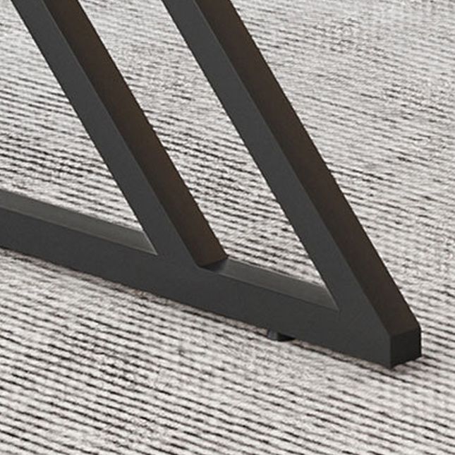 29 "H industriale scrivania da ufficio rettangolare scrivania da taupe scuro