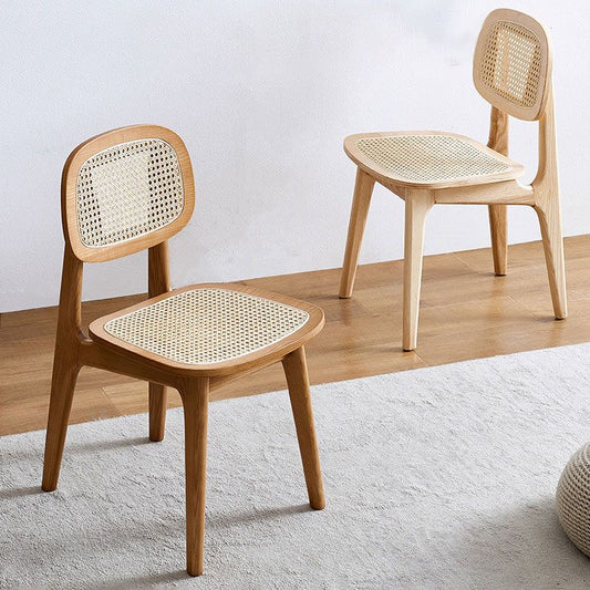 Wood Contemporary Kitchen Dining Armless Chair Open Back Dining Chair Clearhalo ' kitchen&dining_furn' 'Dining Chairs' 'Dining Tables & Seating' 'dining_chair' 'furn' 'furn_dining_chair' 'Furniture' 'furniture_dining_chair' 'Kitchen & Dining Furniture' 'kitchen' 1200x1200_2c78cfa1-59d4-4776-9f20-909cd6f4bb03