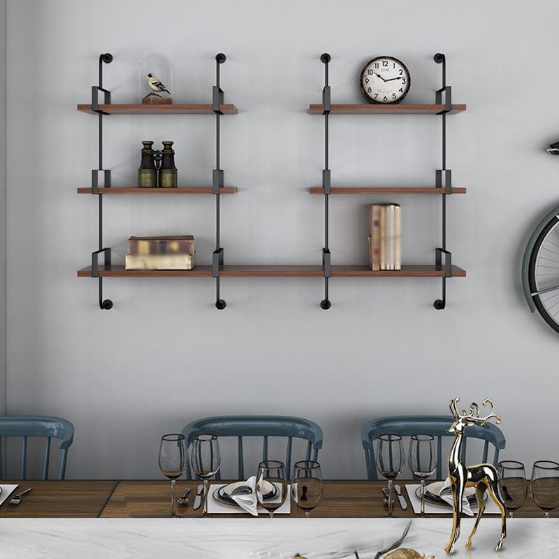 Wall Mounted Bookcase Shelf Industrial Rectangular Shelves for Study Room Clearhalo 'Bookcases' 'furn' 'furn_bookcases' 'Furniture' 'furniture_bookcases' 'kitchen' 'kitchen_bookcases' 'Living Room Furniture' 'Office Furniture' 1200x1200_2c7c7180-856f-434a-9c1f-6b351ad28c62