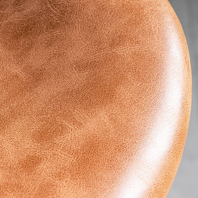 Industrial Leather Bristol Stool Matte Finish Footrest Low Back Barstool Clearhalo 'Bar Furniture' 'Bar Stools' 'bar_stools' 'furn' 'furn_bar_stools' 'Furniture' 'furniture_bar_stools' 'Kitchen & Dining Furniture' 1200x1200_2c7d7157-fa7d-4ede-93f2-f4d7c28c784f