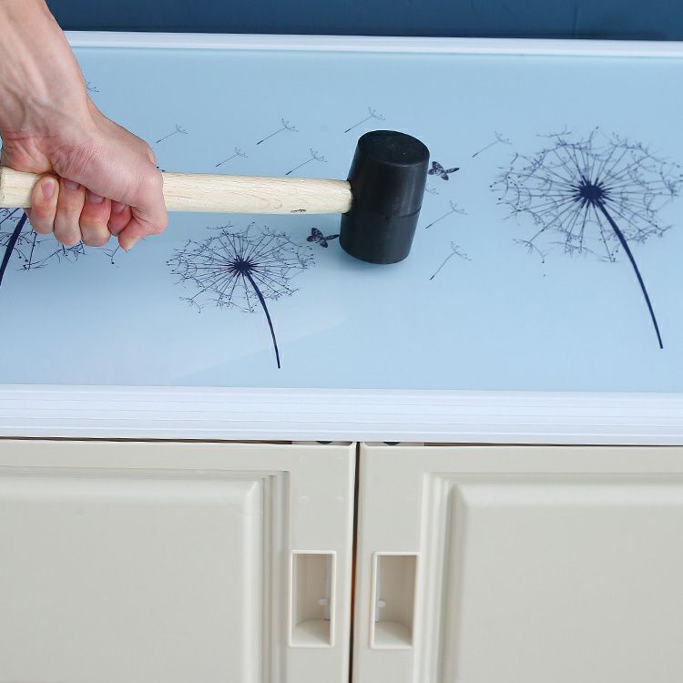 Contemporary Hinged Storage Cabinet Plastic Non-Hanging Armoire