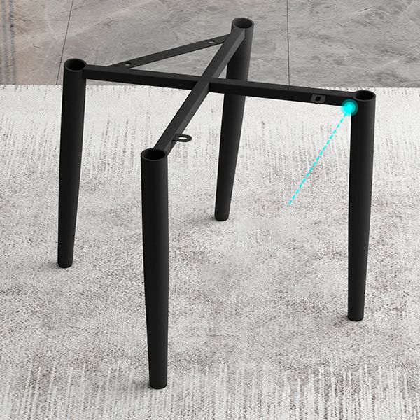 Leather Dining Armchairs Upholstered Solid Back Arm Chairs with Black Legs Clearhalo ' kitchen&dining_furn' 'Dining Chairs' 'Dining Tables & Seating' 'dining_chair' 'furn' 'furn_dining_chair' 'Furniture' 'furniture_dining_chair' 'Kitchen & Dining Furniture' 'kitchen' 1200x1200_2c86f104-4cb2-4165-a748-8274f9f72dba