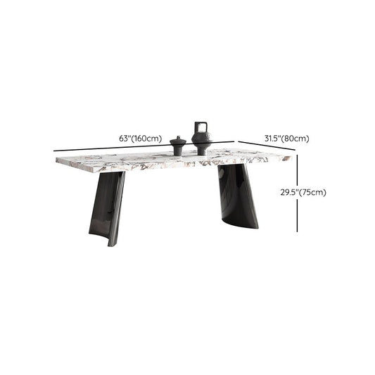 Stone Top Dining Table Set 1/4/5/7 Pieces Dinette Set for Dining Room