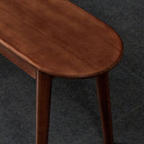 17.7" H Solid Wood Seating Bench Modern Ottoman Bench with Legs Clearhalo 'Benches' 'Chairs & Seating' 'furn' 'furn_benches' 'Furniture' 'Living Room Furniture' 1200x1200_2c8762d1-1892-4dde-a78c-6023d1d7e506