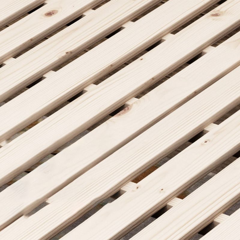 Walnut Wood Bed 85.43" Long 43.30" High Bed with Low Profile