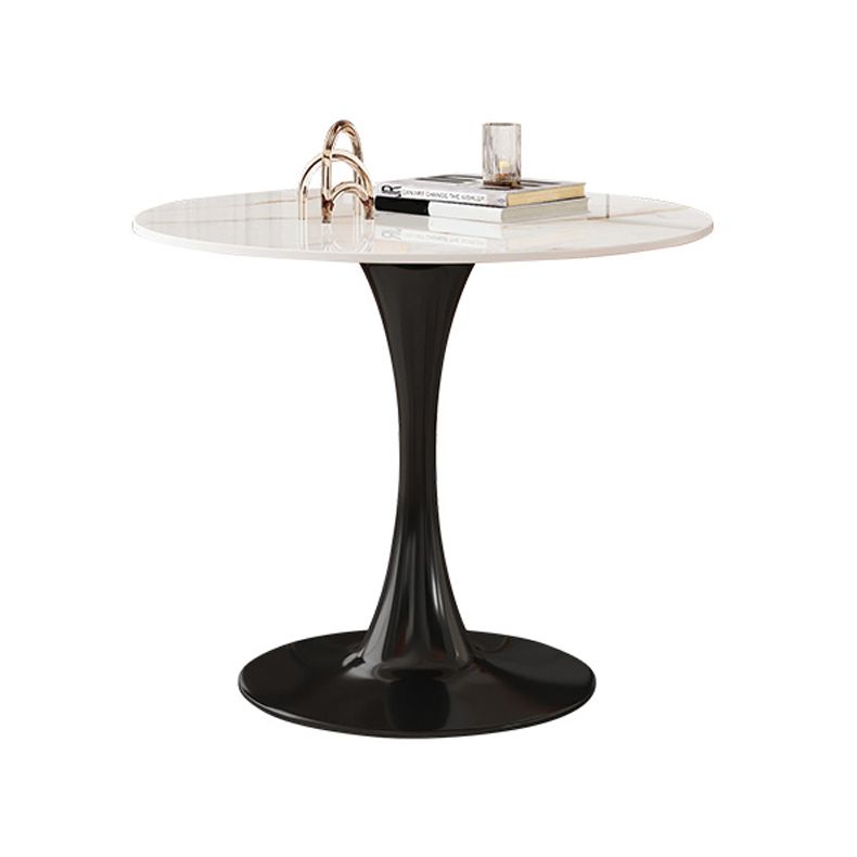 Traditional Luxury Style Dining Table Round Sintered Stone Table for Dining Room Clearhalo ' dining_table' 'Dining Tables & Seating' 'Dining Tables' 'furn' 'furn_dining_table' 'Furniture' 'furniture_dining_table' 'Kitchen & Dining Furniture' 'kitchen&dining_furn' 'kitchen' 'kitchen_dining_table' 1200x1200_2c8c0eb0-9c79-4629-ac3c-b9617c11b364