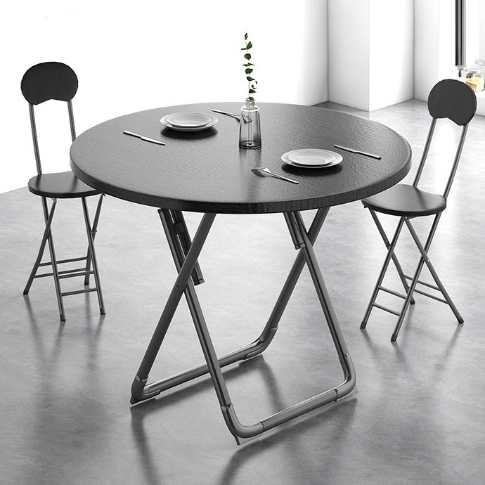 Modern Style Kitchen Dining Set Wood Top Dining Furniture Set with Double Pedestal Base Clearhalo 'Dining Room Sets' 'Dining Tables & Seating' 'dining_room_set' 'furn' 'furn_dining_room_set' 'Furniture' 'furniture_dining_room_set' 'Kitchen & Dining Furniture' 'kitchen&dining_furn' 'kitchen' 1200x1200_2c8d1c2d-9bf5-4fdf-8629-0da71ae81e8a