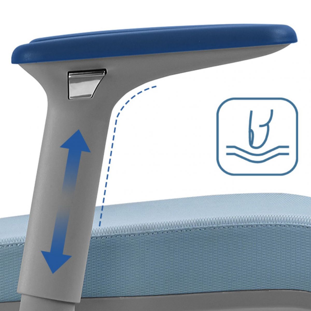 Removable Arms Office Chair Modern No Distressing Ergonomic Desk Chair with Wheels Clearhalo 'furn' 'furn_office_chair' 'Furniture' 'Office Chairs' 'Office Furniture' 'office_chair' 1200x1200_2c8e5a54-6aaa-40f5-b924-dcbcc6f27616