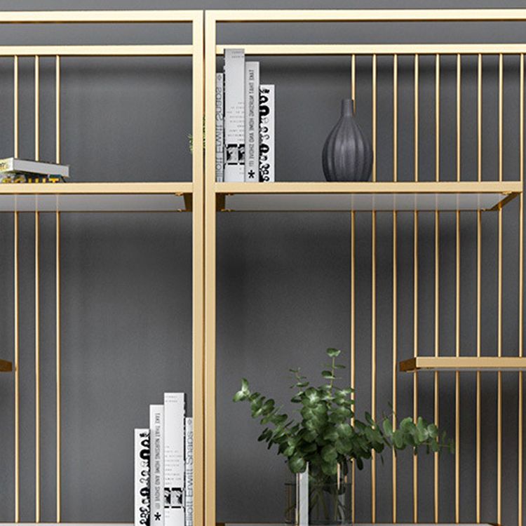 Libreria moderna di scaffali di finiture antichi metal etagere libreria con scaffali