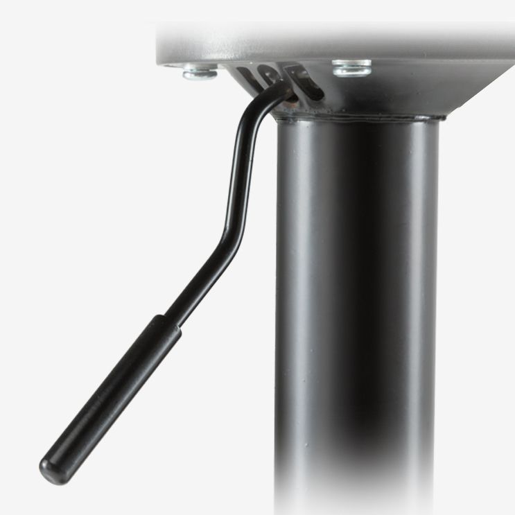 Industrial Style Bar-stool PP Seat with Swivel for Kitchen Bar Clearhalo 'Bar Furniture' 'Bar Stools' 'bar_stools' 'furn' 'furn_bar_stools' 'furniture_bar_stools' 'Kitchen & Dining Furniture' 'kitchen&dining_furn' 'kitchen' 'kitchen_furn' Furniture' 1200x1200_2c92e825-6b4d-4c4e-b09a-18c88889ede2