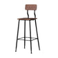 Industrial Style Ironwork Barstool Solid Wood Seat Bar High Chair with Backrest Clearhalo 'Bar Furniture' 'Bar Stools' 'bar_stools' 'furn' 'furn_bar_stools' 'furniture_bar_stools' 'Kitchen & Dining Furniture' 'kitchen&dining_furn' 'kitchen' 'kitchen_furn' Furniture' 1200x1200_2c93fdcb-e20d-41be-a308-28f72ff23d17
