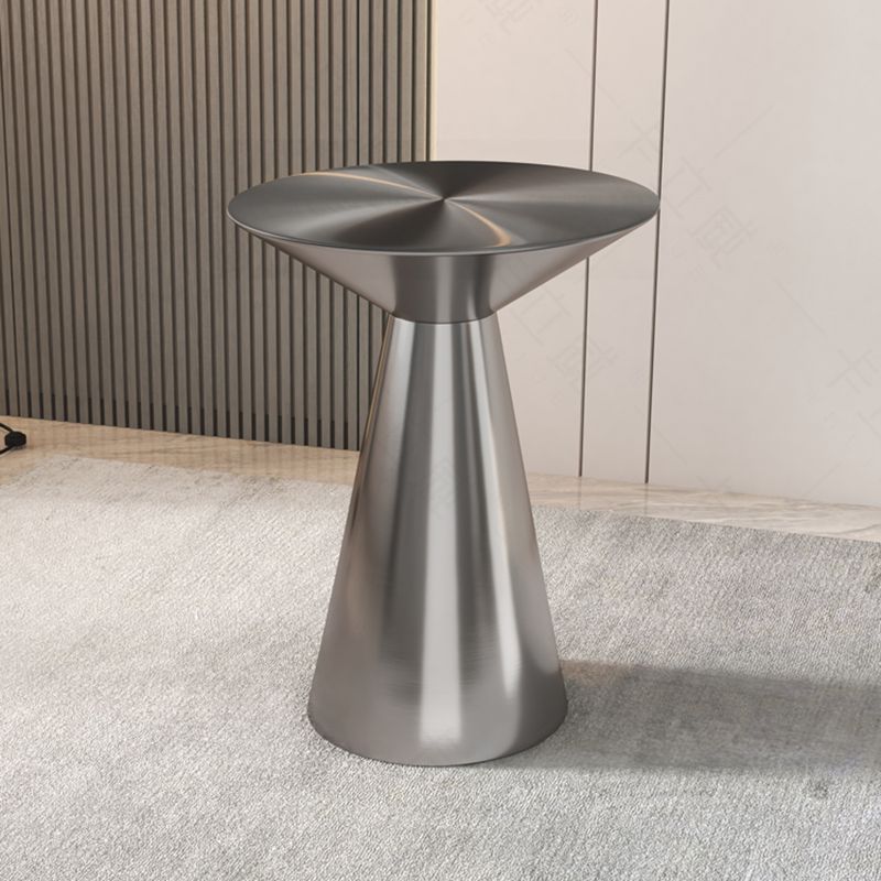 Tabella dell'estremità laterale in metallo Tavolo da estremità laterale minimalista per soggiorno