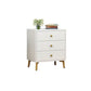 Cómoda de almacenamiento vertical de madera de ingeniería Glam, cómoda para dormitorio con cajones
