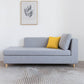 Wood One Armed Scandinavian Chaise Square Arms with Legs for Living Room Clearhalo 'Chairs & Seating' 'Chaise Lounge' 'chaise_lounge' 'furn' 'furn_chaise_lounge' 'Furniture' 'Living Room Furniture' 1200x1200_2c9ab1bd-b790-43d4-8ae8-1e2c88d592c3