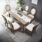 Medieval Modern Pine Wood Table Rectangle Indoor Old Table with 4 Legs Clearhalo ' dining_table' 'Dining Tables & Seating' 'Dining Tables' 'furn' 'furn_dining_table' 'Furniture' 'furniture_dining_table' 'Kitchen & Dining Furniture' 'kitchen&dining_furn' 'kitchen' 'kitchen_dining_table' 1200x1200_2c9b49af-33ed-420b-8791-e49eecb98286