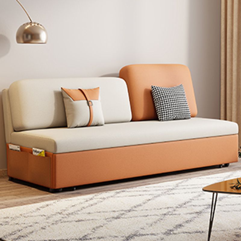 32"W Scandinavian Sofa Bed Pillow Included Cushion Back Sleeper Sofa Clearhalo 'furn' 'furn_futons' 'Furniture' 'Futons & Daybeds' 'Futons' 'Living Room Furniture' 1200x1200_2c9d737e-ed14-4ab9-a0ab-6056ea730fab