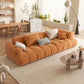 Modern Standard Sofa Square Arm Cushions Sofa for Living Room