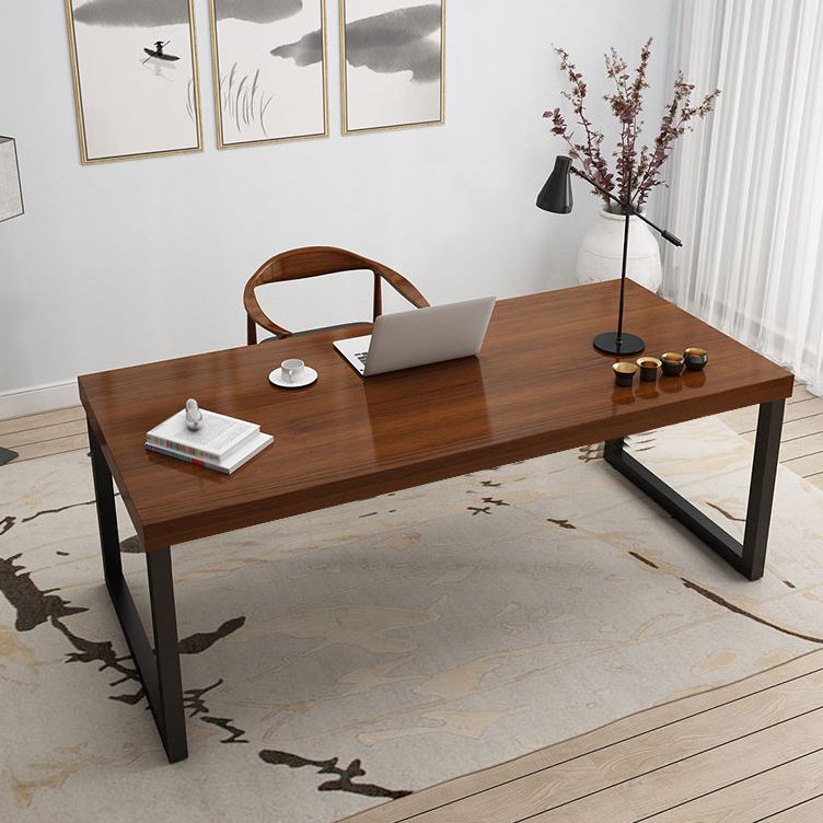 Mesa de trabajo rectangular de madera sólida Moder Moder Modern Writing Desk Writing