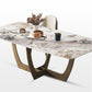 Luxurious Sintered Stone Top Dining Set Rectangle 1/4/5/6/7 Pieces Dining Table Set Clearhalo 'Dining Room Sets' 'Dining Tables & Seating' 'dining_room_set' 'furn' 'furn_dining_room_set' 'Furniture' 'Kitchen & Dining Furniture' 1200x1200_2ca2f9d9-74e8-44c8-a590-7d41aa1555a0