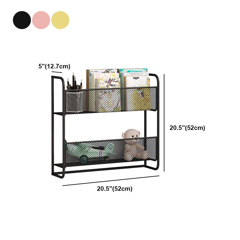 Wall Mounted Bookcase Glam Style Bookshelf for Home Office and Study Room Clearhalo 'Bookcases' 'furn' 'furn_bookcases' 'Furniture' 'furniture_bookcases' 'kitchen' 'kitchen_bookcases' 'Living Room Furniture' 'Office Furniture' 1200x1200_2ca579ab-e104-46ad-88a6-f5b163a7e6c0