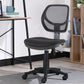 Mid-back Office Chair Mesh Sponge/Latex Seat Adjustable Office Chair Clearhalo 'furn' 'furn_office_chair' 'Furniture' 'furniture_office_chair' 'Office Chairs' 'Office Furniture' 'office_chair' 1200x1200_2ca7c3a4-d6b9-4730-a29b-32fa1c9623e5