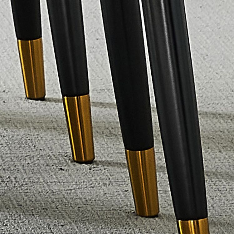 Scandinavian Design Leather Dining Side Chair Solid Back Arm Side Chairs Clearhalo ' kitchen&dining_furn' 'Dining Chairs' 'Dining Tables & Seating' 'dining_chair' 'furn' 'furn_dining_chair' 'Furniture' 'furniture_dining_chair' 'Kitchen & Dining Furniture' 'kitchen' 1200x1200_2ca8aa0c-3396-458a-896e-50d2b01ef327