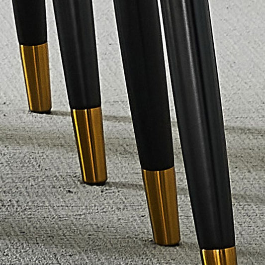 Scandinavian Design Leather Dining Side Chair Solid Back Arm Side Chairs Clearhalo ' kitchen&dining_furn' 'Dining Chairs' 'Dining Tables & Seating' 'dining_chair' 'furn' 'furn_dining_chair' 'Furniture' 'furniture_dining_chair' 'Kitchen & Dining Furniture' 'kitchen' 1200x1200_2ca8aa0c-3396-458a-896e-50d2b01ef327