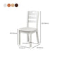 Contemporary Wood Kitchen Dining Side Chair Ladder Back Side Chair