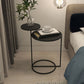 Contemporary Metal Accent Table Nightstand 21.65" Tall Bed Nightstand Clearhalo 'Bedroom Furniture' 'furn' 'furn_night_stand' 'Furniture' 'night_stand' 'Nightstands' 1200x1200_2caaa288-61cf-4d4f-a132-cfd2073ff5f0